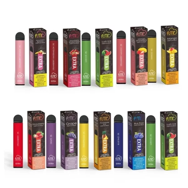 Fume Ultra Rechargeable Disposable Vape Device 2500 Puffs